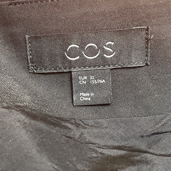 COS Sz 2 Black Sheath Dress - Picture 3 of 5